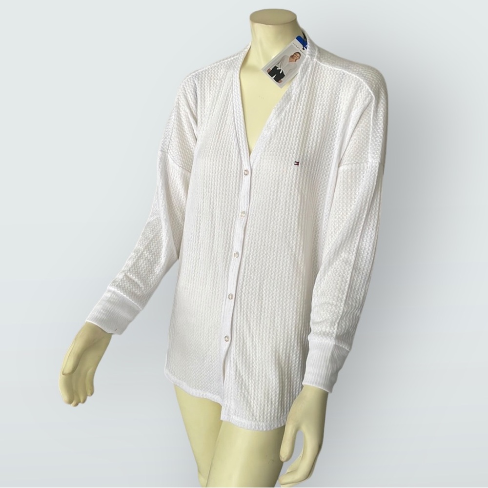 Tommy Hilfiger - Tie Waffle Cardigan